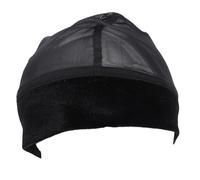 Hamwesh Large Bonnet de Perruque, Bande Antidérapante en Velours avec Fermeture Tactile Réglable et Doublure en Maille Respirante, Poignée de Perruque en Dentelle pour Perruques Full (BLACK)
