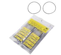 Hamwesh Laveuses de Joints en Caoutchouc, 500 PCS O RING Watch Joint Arrière de Dossier Set Pièces de Remplacement Résistantes à l'usure Flexible pour les Horlogers Watch Repaist Workers avec (0,7