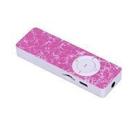 Hamwesh Lecteur MP3 avec Bluetooth 5.0, Son sans Perte, Écran 2,4 Pouces | Lecteur de musique portable avec haut-parleur HD, enregistreur vocal, extension 64 Go, corps ABS, course à pied, sport de
