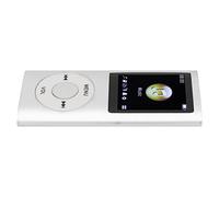 Hamwesh Lecteur MP3, Lecteur MP4 Portable d'une capacité de Mémoire de 64 Go, Audio Numérique avec qualité Sonore sans Perte, écran LCD de 1,8 Pouces et Autonomie de 8 Heures pour Le Sport des
