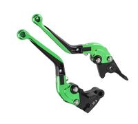 Hamwesh Levier de Frein d'embrayage de Moto, Conception Pliante, Guidon Réglable en Alliage d'aluminium à 6 Vitesses, Perche de Levier de Frein 'embrayage avec 1 Paire pour 250 Z250 2013 2021