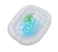 Hamwesh Lit Rafraîchissant en Gel pour Animaux de Compagnie, Cristal de Glace Léger, Portable, Lavable, Lit Rafraîchissant pour Chien, Coussin de Refroidissement pour Animaux de Compagnie avec (M)