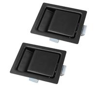 Hamwesh Loquet de Boîte à Outils de Camion, Loquet de Remplacement Robuste en Acier au Carbone avec Langue de Verrouillage en Acier Inoxydable pour Armoire électrique, Boîte à Outils, Armoires de