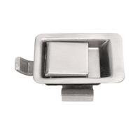 Hamwesh Loquet de Boîte à Outils, Poignée Robuste en Acier Inoxydable 304, Loquet de Boîte à Outils de Camion sans Serrure pour Boîtes à de Lit de Camion, Remorques, Camping-cars