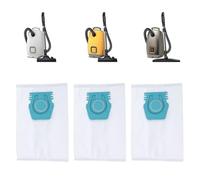 Hamwesh Lot de 16 sacs pour aspirateur, compatibles avec les aspirateurs Guard séries M1, L1 et S1, dotés d'un système de filtration avancé à 4 couches et d'une grande capacité