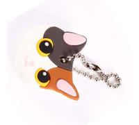 Hamwesh Lot de 5 étuis à Clés, étuis à Clés en Forme de Chat pour une Identification Facile, Petite Taille et Design Léger, pour Vous ou Vos Proches