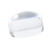 Hamwesh Loupe Optique Portable en Acrylique, Dôme 8X pour Une Lecture Facile, Idéale pour Les Personnes âgées et Les étudiants