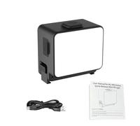 Hamwesh Lumiere Video Magnetique, Mini Lampe LED Reglable 5600K, pour