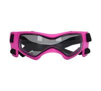 Hamwesh Lunettes de Soleil pour Chien, Protection UV, Coupe-Vent, Imperméables, Anti-buée, Lunettes de Soleil pour Animaux de Compagnie avec Cadre Souple, Ventilation en Peigne pour Chiens de Petite