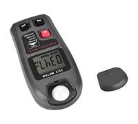 Hamwesh Luxmètre, Mesureur d'éclairement Numérique, Plage jusqu'à 200 000 Lux 20 000 Fc, Compteur de Lumière à écran LCD à 4 Chiffres pour Plantes avec Commutation Manuelle Automatique de la Plage,