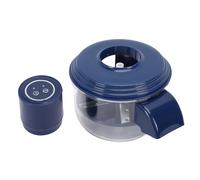 Hamwesh Machine à éplucher l'ail électrique, Moteur sans Balais de 50 W, Lames en Acier Inoxydable, éplucheur Automatique de Fruits pour Raisins, Cerises, Tomates, avec Batterie Rechargeable pour