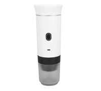 Hamwesh Machine à Expresso Portable, Mini Cafetière avec Infusion 2 en 1, Extraction Automatique pour Voyage, Bureau, Maison, Camping-car (WHITE)