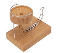 Hamwesh Machine à Mouvement Perpétuel, Jouet de Bureau à Interrupteur Tactile éducatif à Roulement Continu, Dispositif d'art Cinétique avec 4 à 5 Heures d'autonomie de la Batterie pour Une