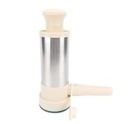 Hamwesh Machine à Saucisses, Machine à Saucisses Manuelle avec 4 Tubes de Farce, Remplissage Vertical en Acier Inoxydable pour une Utilisation en Cuisine Domicile