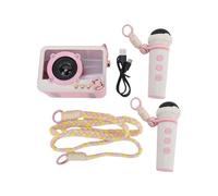 Hamwesh Machine de karaoké Portable pour Adultes et Enfants, Haut-Parleur