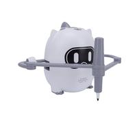 Hamwesh Machines à Dessiner Robot pour Enfants, Kit de Dessin Interactif éducatif à Plusieurs Modes Intelligents, Projecteur d'art , Fournitures de Dessin avec 100 Cartes et 12 Stylos Colorés