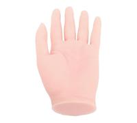 Hamwesh Main d'entraînement pour Ongles en Acrylique, Mannequin Féminin en Silicone Grandeur Nature avec Rainure pour Ongles Intégrée, Réutilisable pour les Débutants en Nail Art