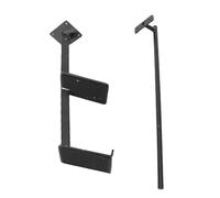 Hamwesh Marchepied de Remorque de Bateau, Conception Inclinée à Gauche, Marchepieds de Remorque de Bateau de Basse en 3 étapes, Marches de Langue de avec Acier Inoxydable de 8x6 Pouces Peint par