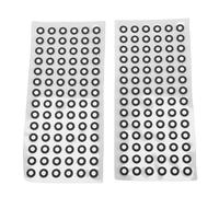 Hamwesh Marqueurs de Numérisation 3D, 1680 Points de Suivi Hautement Réfléchissants avec Diamètre Intérieur 3 Mm, Diamètre Extérieur 6 Mm, pour Scanners 3D, de Mouvement, Inspection