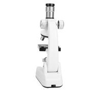 Hamwesh Microscope pour Enfants, Grossissement 100x, 600x et 1200x, Kit Scientifique éducatif avec éclairage LED, Collecteur D'échantillons et Lames Préparées, pour L'apprentissage à la
