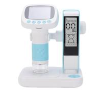 Hamwesh Microscope pour Enfants, Microscope Numérique pour Enfants avec écran intégré, Portable pour Garçons et Filles, Optique Haute Résolution, Batterie Rechargeable,