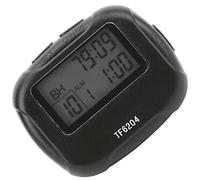 Hamwesh Minuterie d'intervalle, écran LCD à Segment ABS, Compte à Rebours et Compte Rebours, 99 Minutes 59 Secondes, Arrêt par Vibration d'alarme, avec Fonction Chronomètre pour l'entraînement