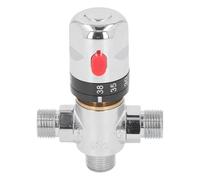 Hamwesh Mitigeur Thermostatique, Mitigeur de Douche 20 à 50 °C, d'eau avec Verrouillage de sécurité, Arrêt Automatique, Clapet Anti-retour intégré et Réglage Rapide en 5 Secondes pour Robinet de