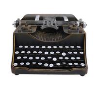 Hamwesh Modèle de Machine à écrire Rétro, Modèle de Machine à écrire Vintage en Métal, Ornement de à Antique Innovant avec Application Multifonctionnelle pour la Décoration de Bureau à Domicile,
