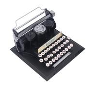 Hamwesh Modèle de Machine à écrire Vintage, Machine à écrire Manuelle Vintage en Fer fabriqué à la Main, Modèle de à Antique avec Un Design Artistique pour la Maison, Le Bureau, Le Studio, la