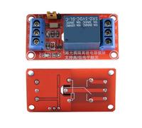 Hamwesh Module de Relais Optocoupleur à 1 Canal, Actionneur HighLow à durabilité Optimisée pour Les Professionnels du Système de Contrôle 5V/12V/24V (5V)