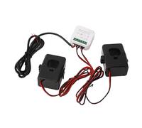 Hamwesh Moniteur d'énergie pour Maison Intelligente, Moniteur d'électricité de Bidirectionnelle à 2 Voies, Compteur de Puissance avec Transformateurs de Courant 2x200A pour Systèmes Solaires