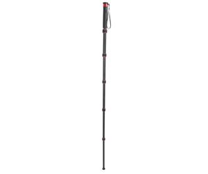 Hamwesh Monopode pour Appareil Photo, Monopode de Voyage Léger en Aluminium Télescopique à 6 Sections, Universel avec Poignée de Canne de Marche, Vis 1/4 Po 3/8 Po pour Stabilisateurs de Téléphone