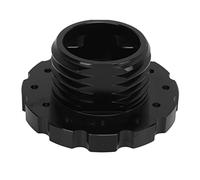 Hamwesh Moyeu de Volant Adaptateur, Aluminium, PCD 73mm, Noir | Kit de connexion de voiture, 6 vis, clé hexagonale, pour T300 T500 Luisi NRG, configuration Racing Sim