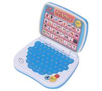 Hamwesh Ordinateur Portable Préscolaire, écran d'affichage à 5 Modes, Ordinateur Portable éducatif, Jouet d'apprentissage Amusant avec des Tests Difficiles, des Jeux Interactifs et des Quiz, pour