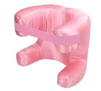 Hamwesh Oreiller de é Ergonomique, Support en Mousse à Mémoire de Forme en Tissu de Soie, Conception de Forme Unique pour les Dormeurs sur le Dos, avec Réduction de la Pression du Visage, pour