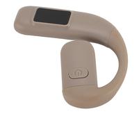 Hamwesh Oreillette Bluetooth, Oreillette sans Fil Bluetooth 5.5 Antibruit, Casque à Oreille Unique avec Microphone Rotatif à 180°, Affichage de la Batterie pour Les Sports de Plein Air (Grey)