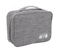 Hamwesh Organisateur de Cordon de Voyage, Sac d'accessoires électroniques à Poches Multiples avec Séparateurs de Bricolage pour Câbles Chargeurs écouteurs