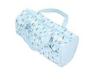 Hamwesh Organisateur de Sac au Crochet, Tissu Oxford 600D Respirant, Sac de Rangement de Fil de Grande capacité, à Dos à Tricoter avec Pochette à Bagages, Maille Respirante pour le Transport de