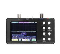 Hamwesh Oscilloscope Numérique Portable, écran Tactile de 3,2 Pouces Taux d'échantillonnage de 50 M 2 MHz Bande Passante ± 400V Protection One-Touch Auto 20K Profondeur de Profondeur Forme d'onde