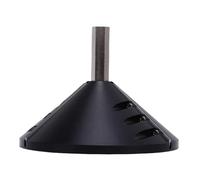 Hamwesh Outil d'ébavurage de Tuyaux en PVC, Alésoir Double Chanfrein 2 en 1, Lames en Acier Rapide Usinées CNC avec Arbre en Alliage d'aluminium pour Tuyaux en PVC CPVC ABS PP PE OD 0,75 à 3,5