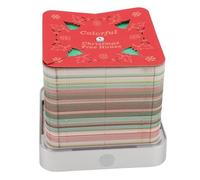 Hamwesh PAD MEMO 3D, 3D PAPE SCARVING BOORPAD 3D Art Blocage de Noël Design Tree House avec Calendrier 2026 pour Ornement de Bureau Office Office Home