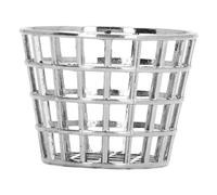 Hamwesh Panier de Maison de Poupée, Panier à Linge Miniature en Métal pour Le Rangement de la Maison de Poupée, à Fruits avec Conception Compacte et Portable pour Accessoires de Décoration de de