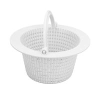 Hamwesh Panier d'écumoire de Piscine, Panier Filtrant en Plastique avec Poignée pour Piscines Creusées et Spas, Diamètre de Base de 9,7 Cm, Installation Facile, Matériau Durable, Large Application