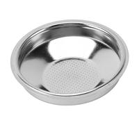 Hamwesh Panier Porte-Filtre de 51 Mm, Panier de Filtre à café Monocouche Réutilisable en Acier Inoxydable, IMS de 51 Mm avec 3 Paquets pour Machines à Expresso à Usage Commercial et Domestique