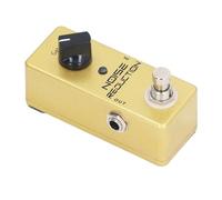 Hamwesh Pédale de Guitare Noise Gate, Pédale d'effet de Réduction de Bruit 26 DB, Coque en Alliage d'aluminium, de Suppression de Bruit avec Indicateur LED pour Guitare électrique et Basse True
