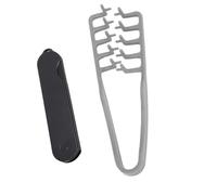Hamwesh Peigne texturé, Double Fonction, Outil de Coiffure Volumineux à Dents Larges, Taille de Voyage Portable, Poignée Antidérapante, Peigne Volumisant à Dents Larges, à Cheveux Pliable avec Deux