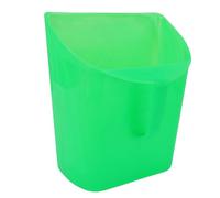 Hamwesh Pelle à Aliments, Conception Fermée, Grande Cuillère à Aliments pour Bétail, Cuillère à Grains en Plastique avec Poignée Robuste pour Nourriture Sèche pour Animaux de Poulet de Cheval
