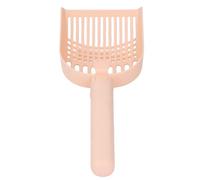 Hamwesh Pelle à Litière pour Chat, Pelle à Litière électrique Rechargeable, Silencieuse, Vibrante, sans Impasse, à pour Chat, à électrique avec Support pour Bac à (Orange)