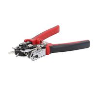 Hamwesh Perforatrice en Cuir, Réglable de 3 à 17 Mm, Perforatrice Rotative à 360 Degrés, Rotative avec Six Tailles de Trous de 2 Mm à 4,5 pour Ceintures, Bracelets de Montre, Sangles de Sac à Main