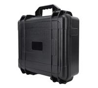 Hamwesh Petit étui Dur avec Mousse, 13,4x12.3x4.9 Pouce Épaissine de Protection Contre Les Intempéries en Plastique pour Détecteur de Métaux